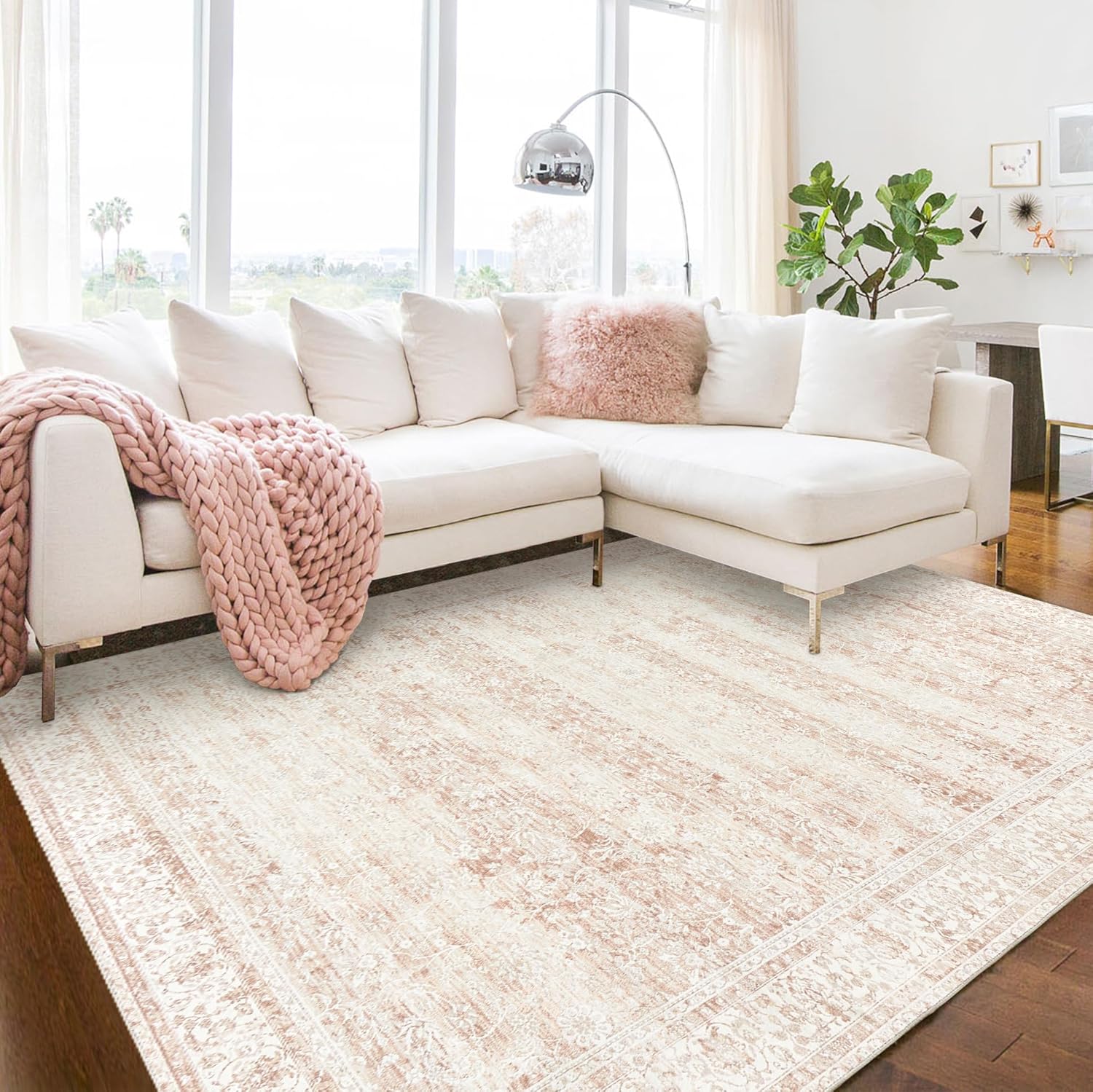Washable 9x12 Area Rugs, Special Area Rugs for Living Room and Big Girls Bedroom...