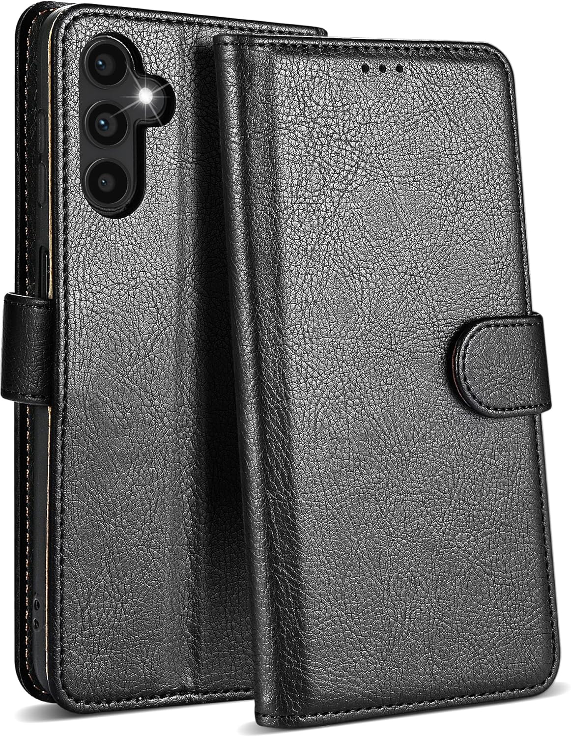 Case Collection for Samsung A05s Phone Case - Leather Folio Flip Kickstand Shock...