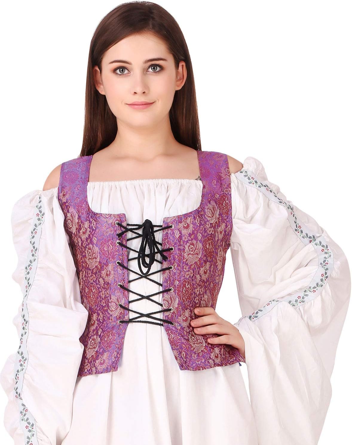 Medieval Wench Pirate Costume, Special Renaissance Cosplay Costume, Unique Rever...