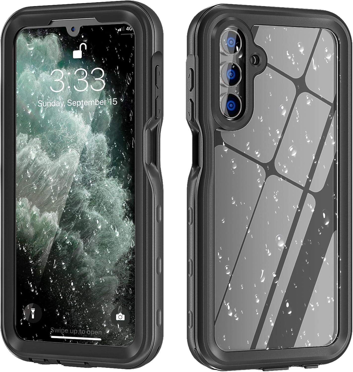 digi marker A15 Waterproof Case for Samsung Galaxy A15 5G, 360 Full Body Protect...