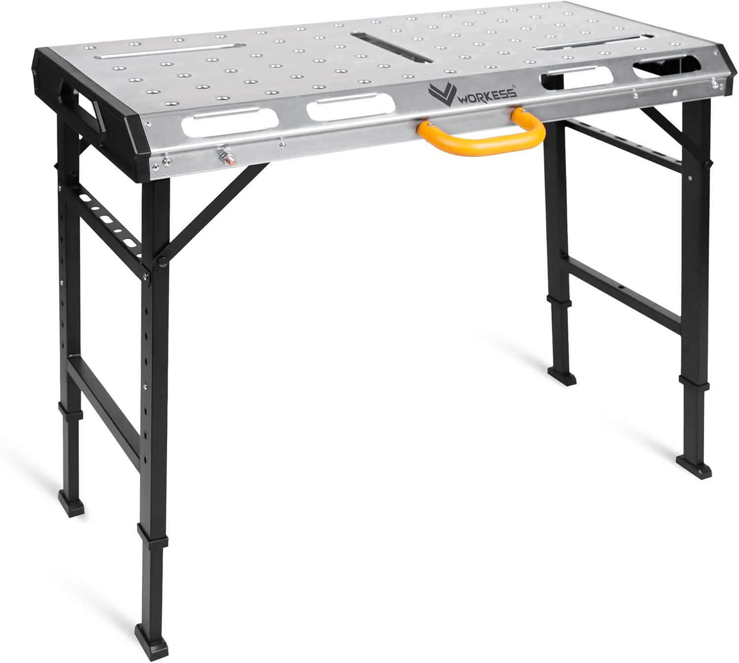 Metal Welding Table Folding 1000 lbs Load Capacity Heavy Duty Steel Construction...