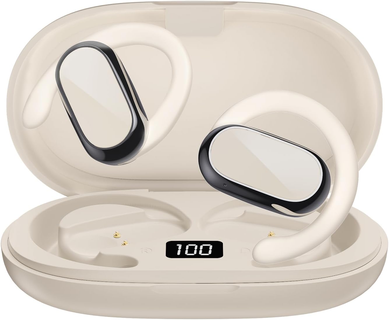 Open Ear Headphones,360-Degree Panoramic Sound, DT4.0 Without Sound Loss,Air Con...