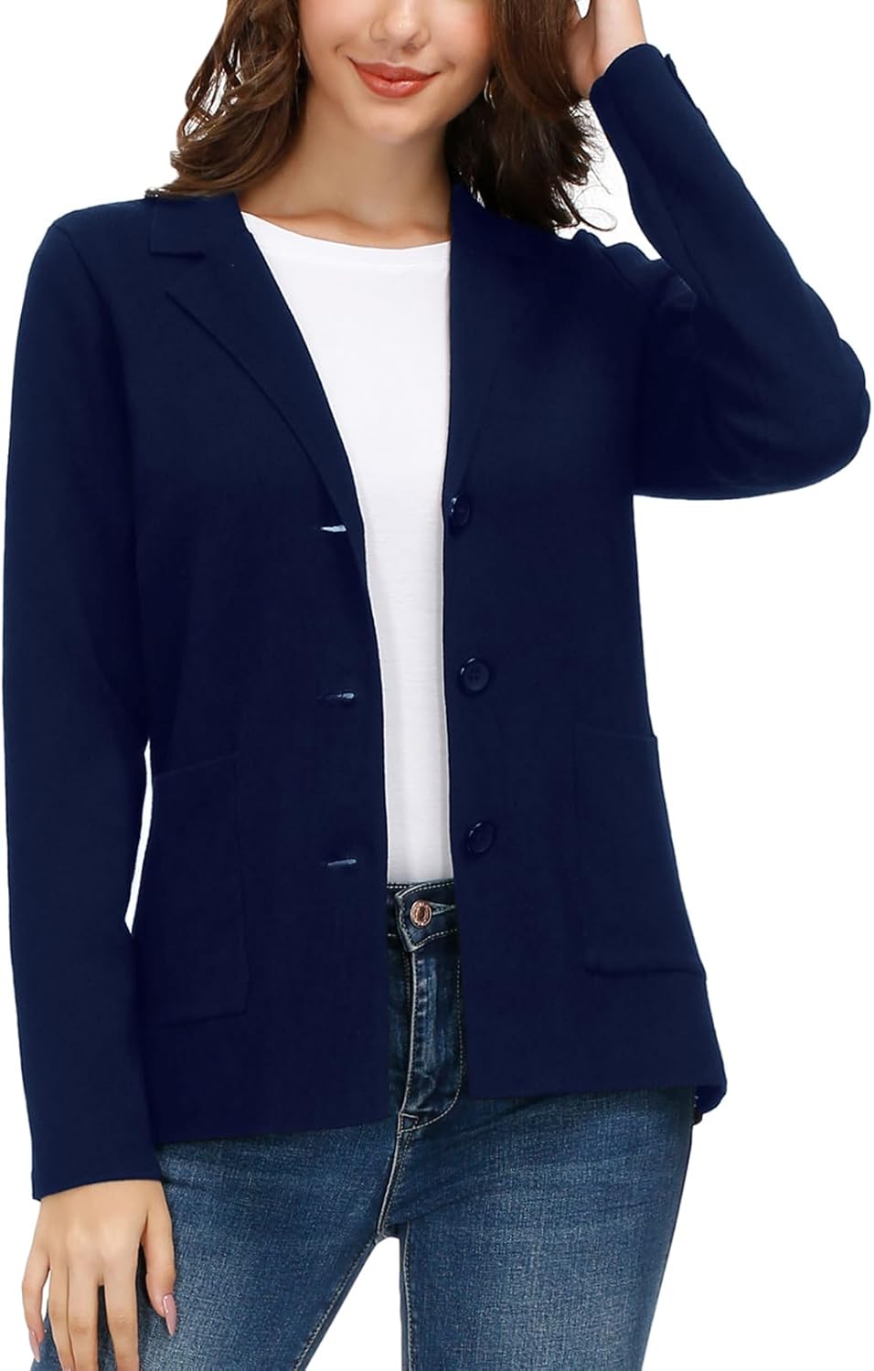 Women's Long Sleeve Blazer, Special Casual Blazer Work Office Jacket, Innovative...