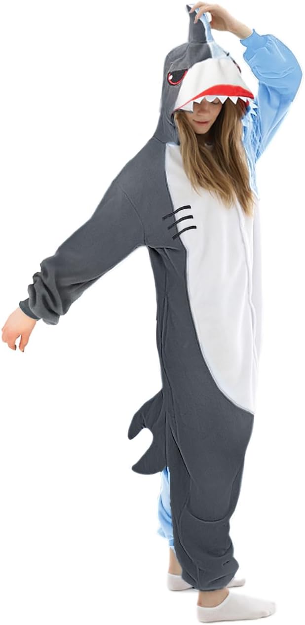 Shark Onesie, Special Adult Pajamas for Women, Uni...