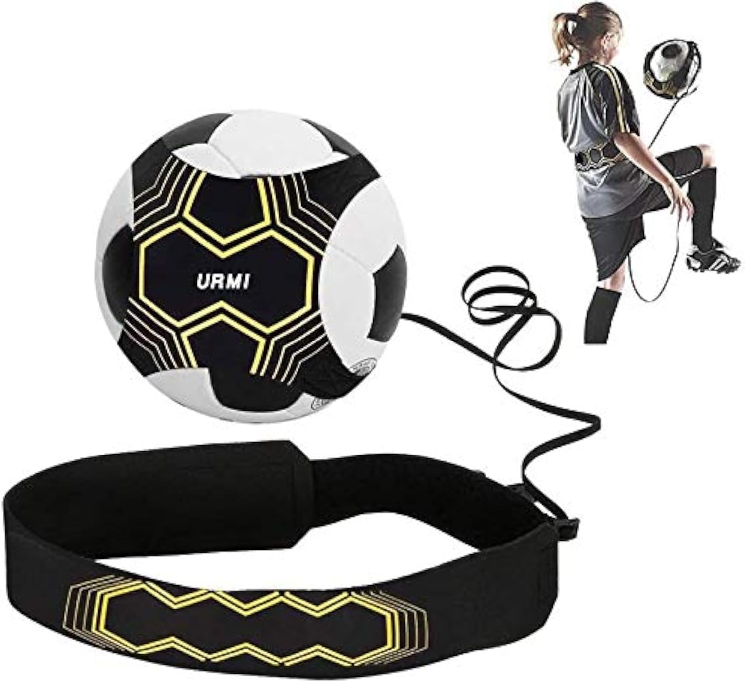 URMI Football Kick Trainer, Soccer Training Aid football Skills Improvement Prac...