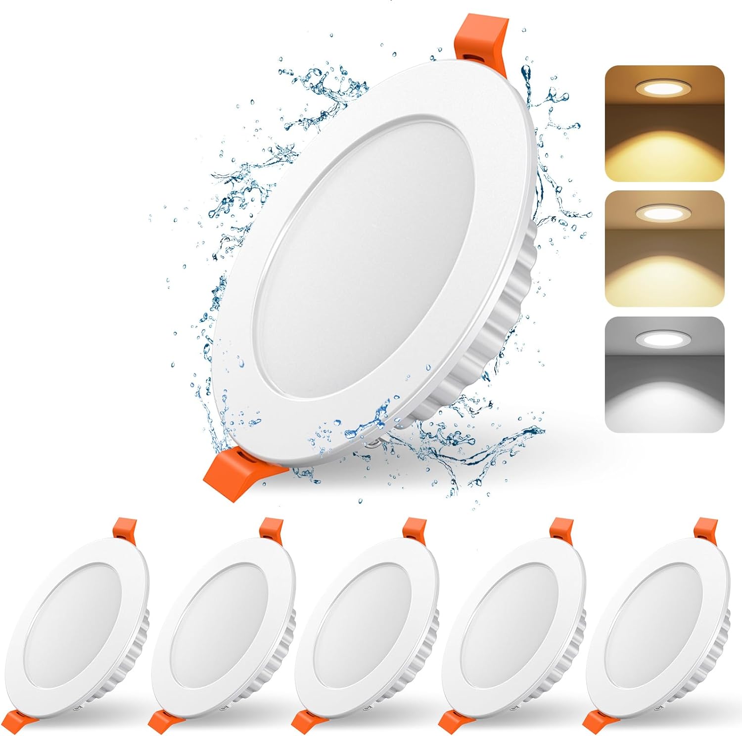 Gizmify LED Downlights Ultra Slim 7W LED Recessed...