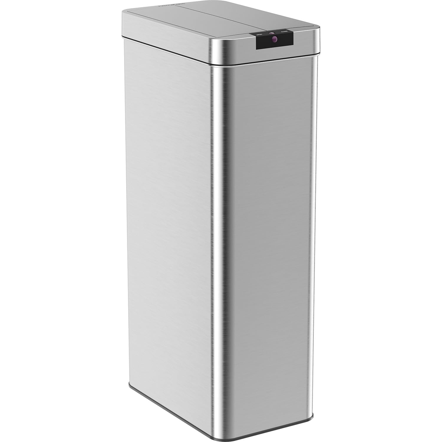 hOmeLabs 79L Automatic Stainless Steel Kitchen Bin with Butterfly Lid and Motion...