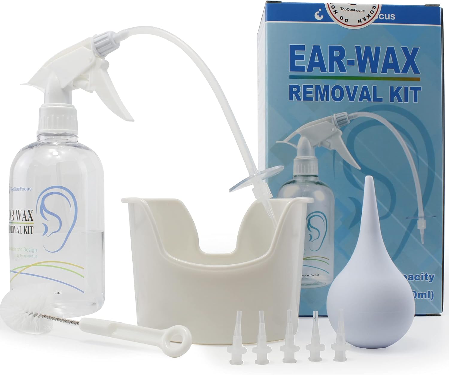 TopQuaFocus Earwax Removal Kit Ear Cleaner Ear Wax Remover Ear Cleaning Kit for...