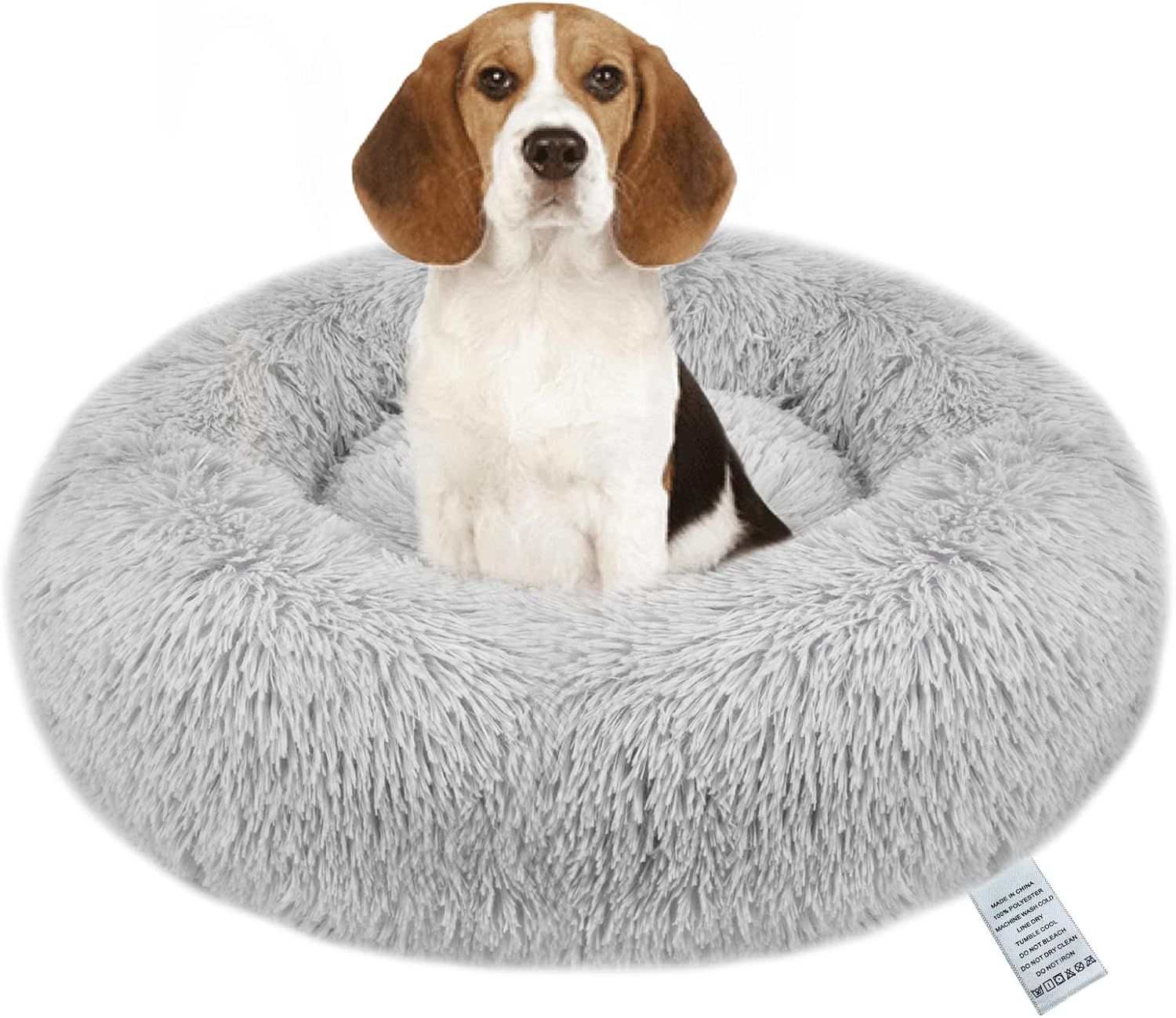 fireowl Calming Dog Bed, Special Anti Anxiety Dog Bed Cozy Pet Cuddler, High-Qua...