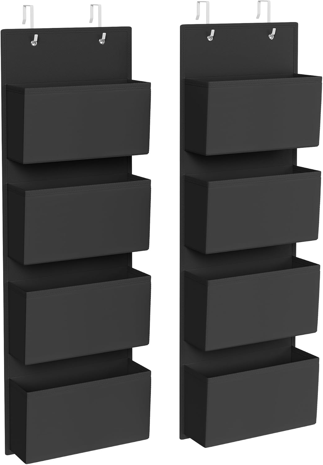 SONGMICS Over-Door Storage Organisers, Special Hanging Storage with 4 Compartmen...