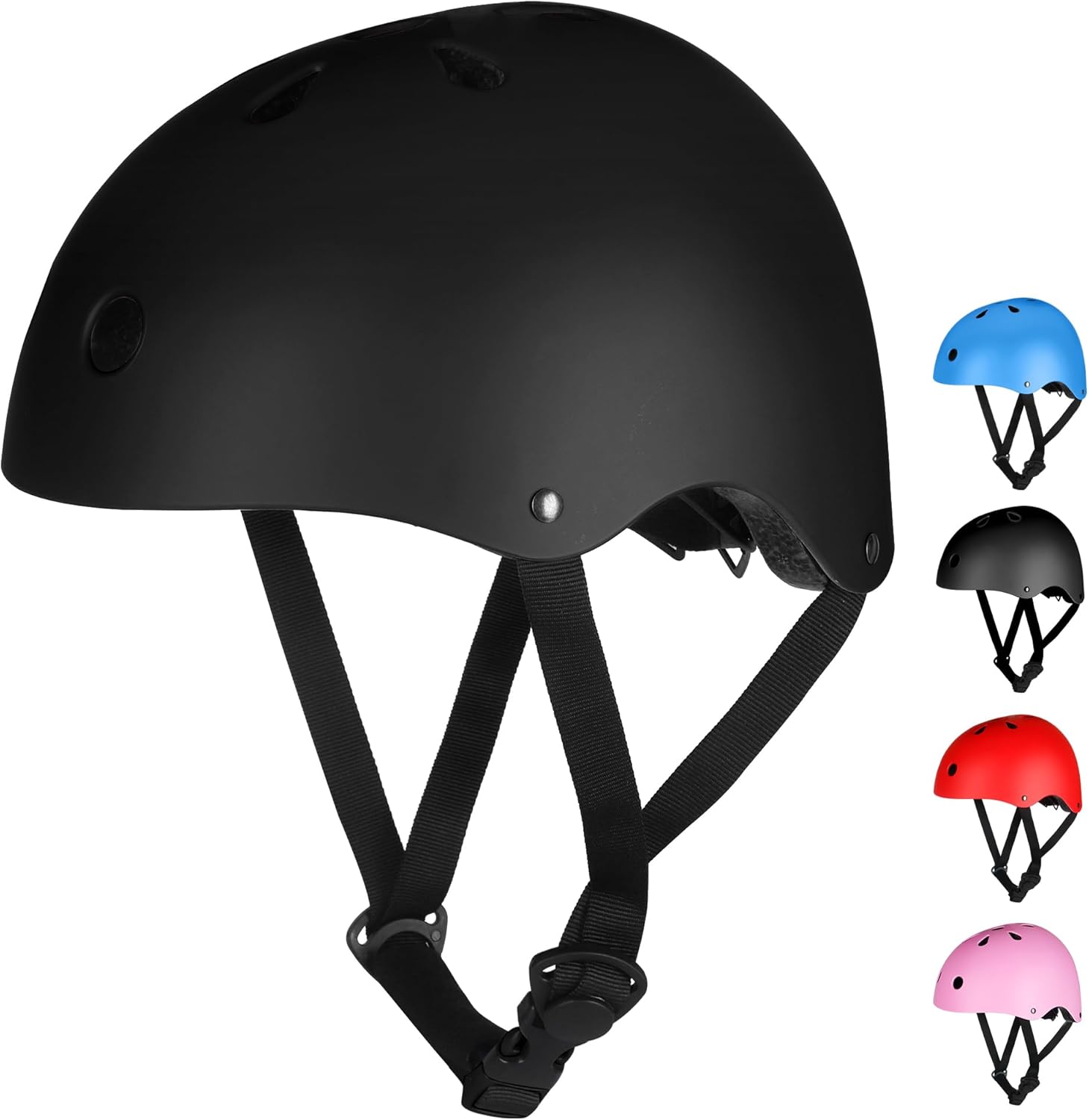Kids Helmet, Kids Bike Helmet Age 3-13, Adjustable Cycle Helmet for Boys Girls &...