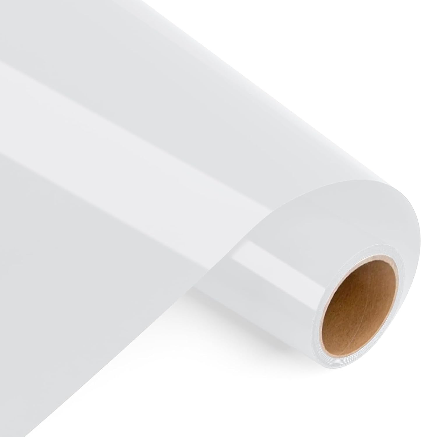 Prime Vinyl Heat Transfer Vinyl 12" x 4ft Iron On Vinyl for T-Shirts, White HTV...