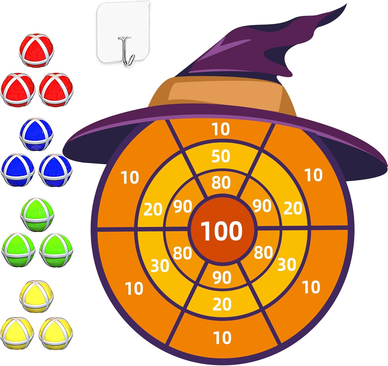 DQMOON 76cm Large Halloween Party Decoration, Halloween Toys for Kids Age 3-10,...