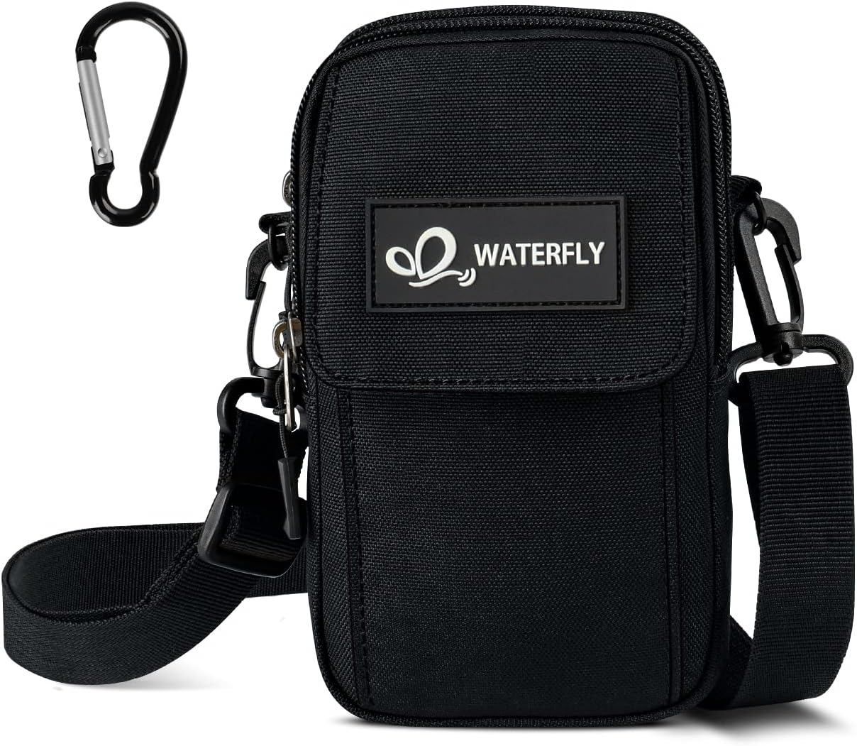 Waterfly Small Shoulder Crossbody Bag: Multifunctional Handbag Mobile Phone Bag...