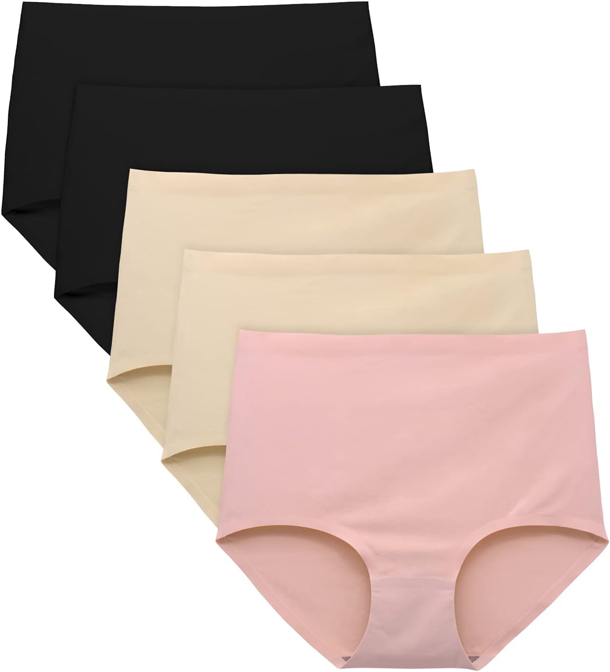 FallSweet Women's Briefs, Special Soft Seamless High Waist Panties, Innovative B...