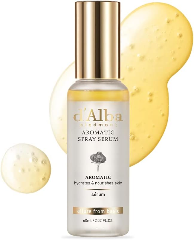 d'alba Italian White Truffle First Aromatic Spray Serum, Fragrant VEGAN Glowy An...