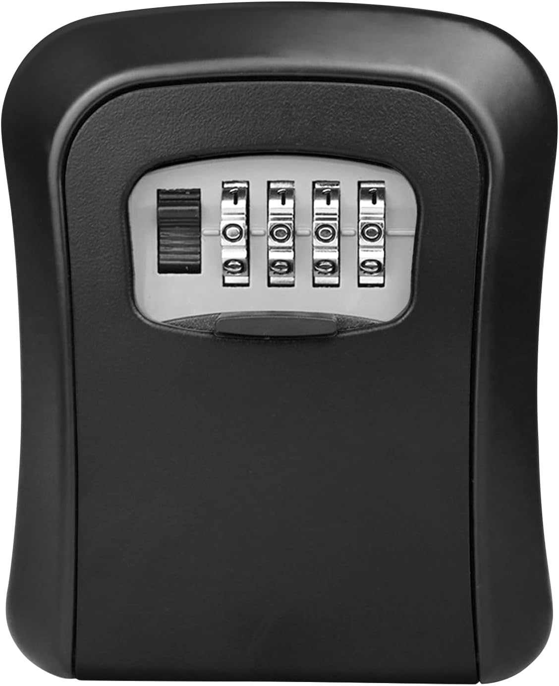 Key Safe Wall Mounted, Key Lock Box Outdoor Indoor with 4 Digit Combination Heav...