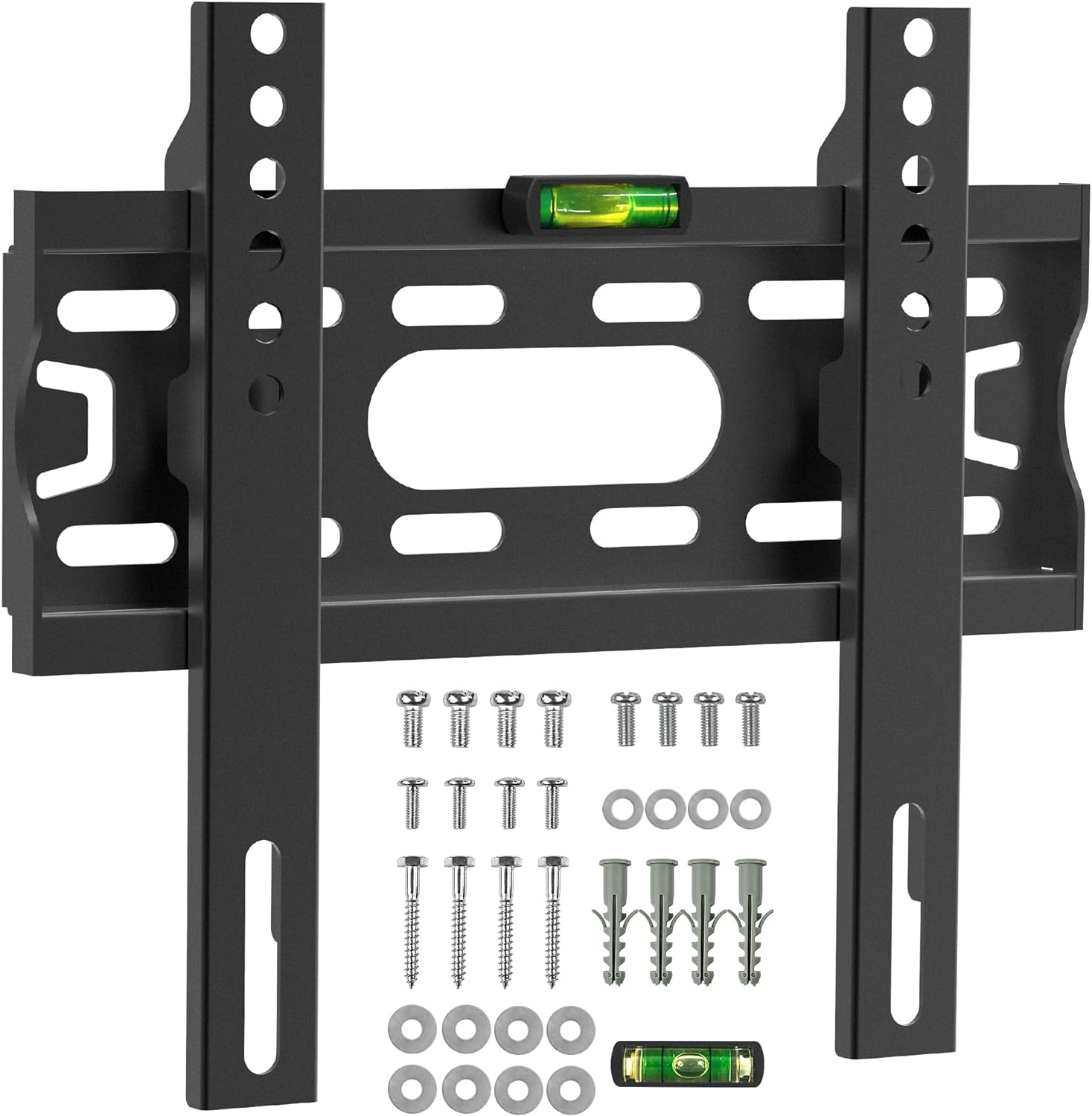 Digank Tv Wall Bracket For 17-42 Inch, Flat Tv Wall Mount With Spirit Level, 25k...
