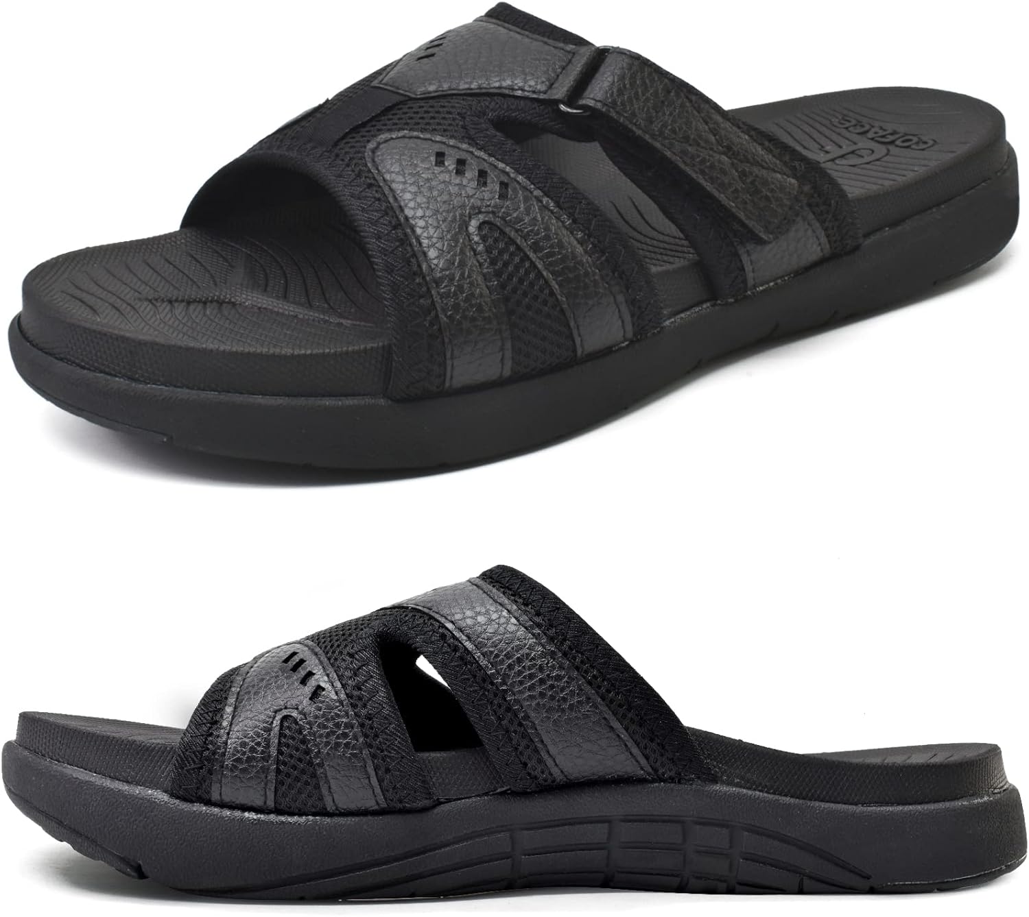 COFACE Mens Sport Recovery Sandals, Special Sandals for Plantar Fasciitis, Innov...