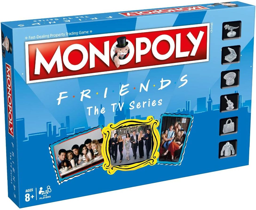 Friends Monopoly Board Game For 2+ Players