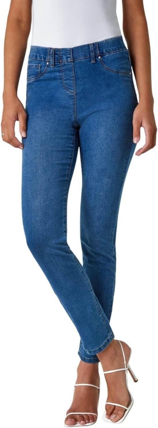 Roman Originals Jeggings, Special Stretchy Trousers Denim Leggings for Women, Hi...