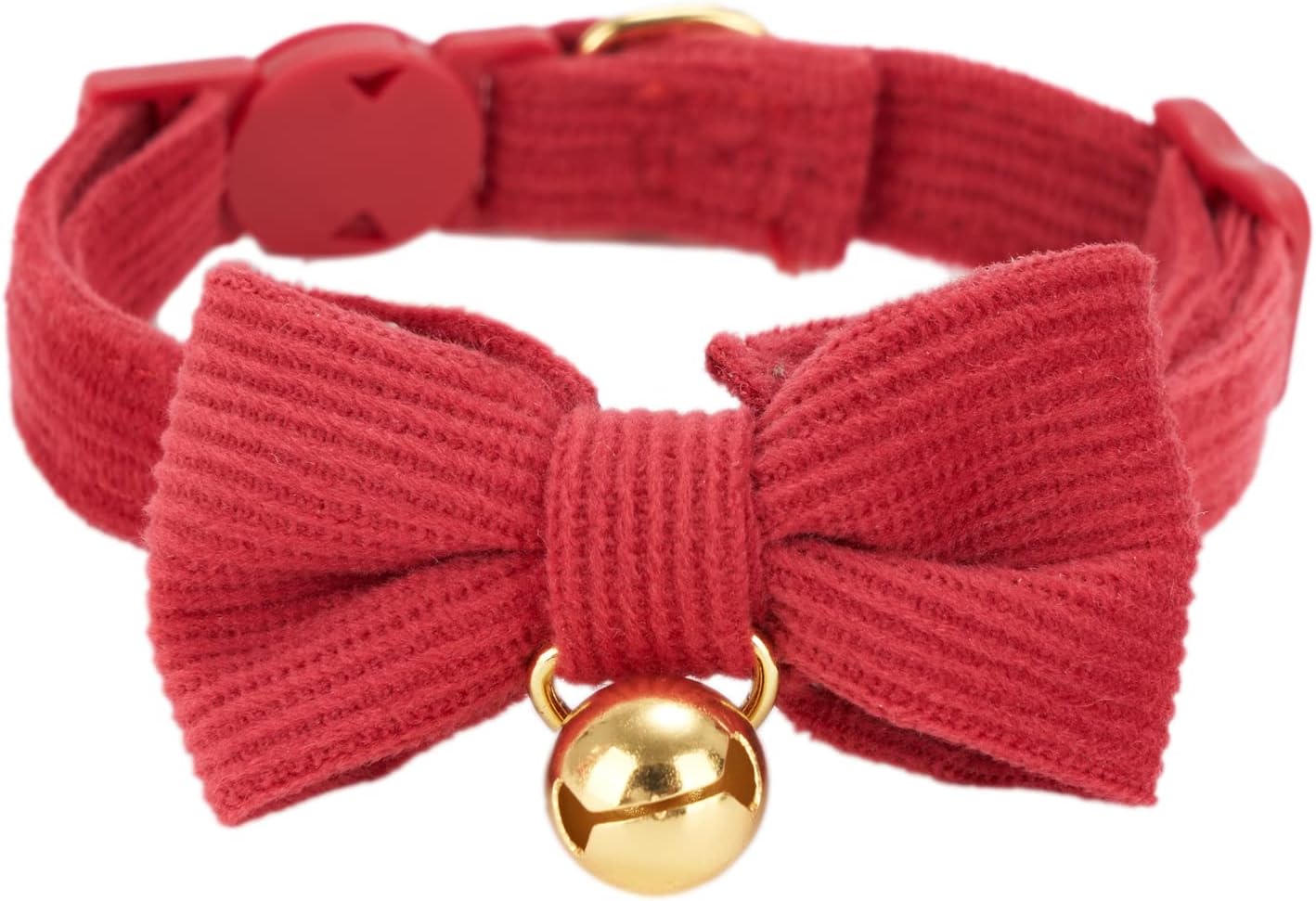 YUDOTE Ultra-soft Collar Natural Cotton Corduroy Made for Cats with Sensitive Sk...