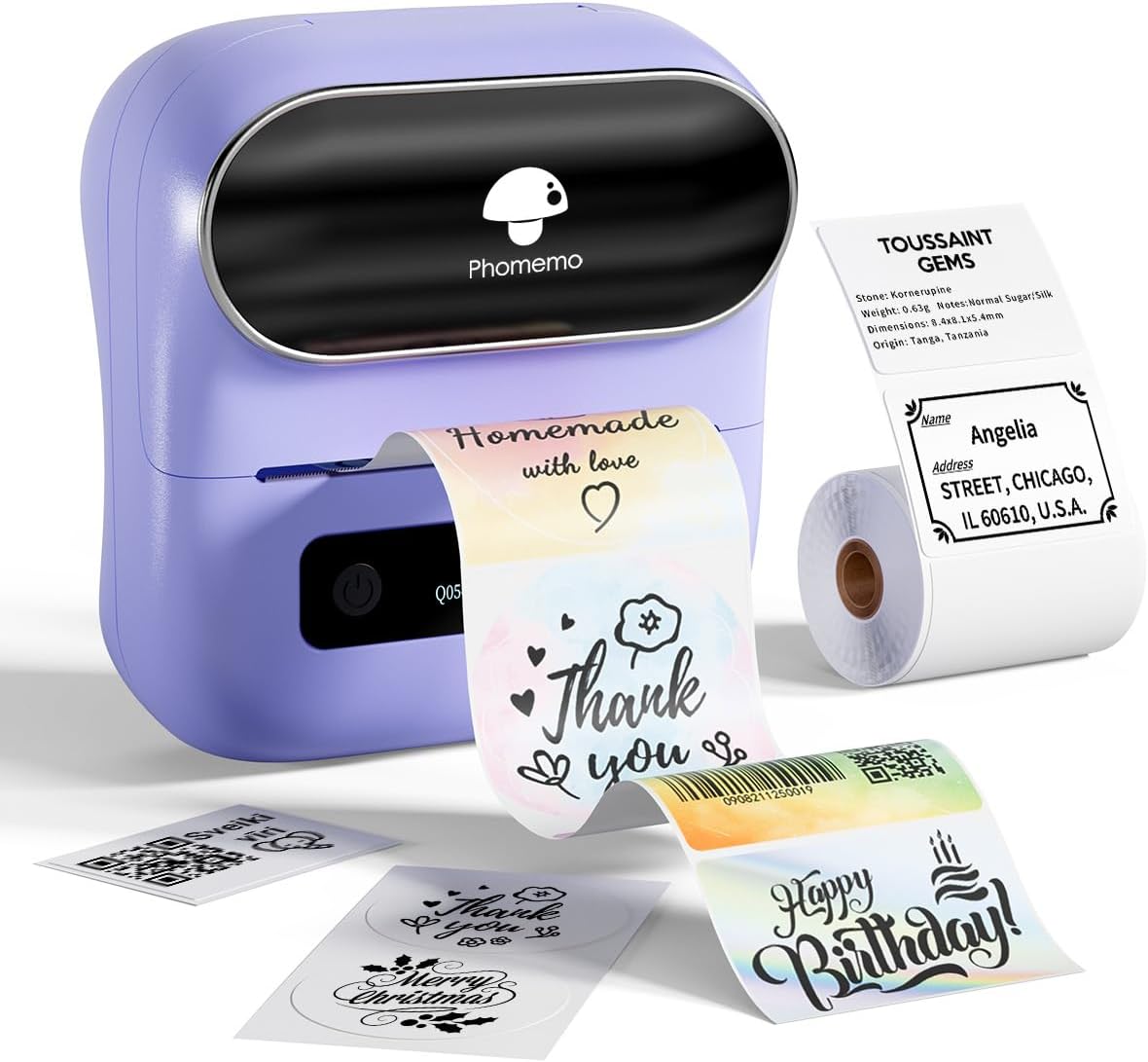 Phomemo M220 Label Printer, Special Bluetooth Thermal Label Maker, Innovative La...