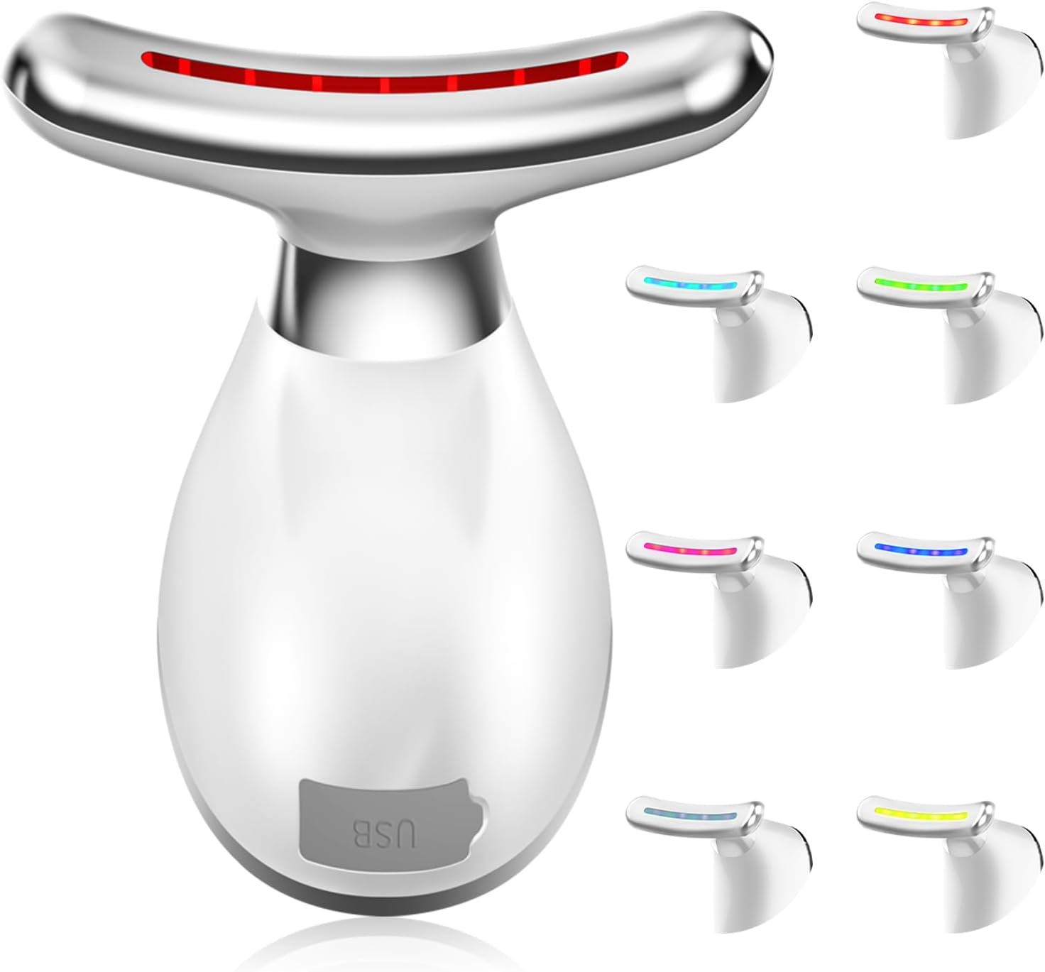 KOJ RLX Face Massager Electric, 7 Color Face and Neck Massager, Face Sculptor, F...