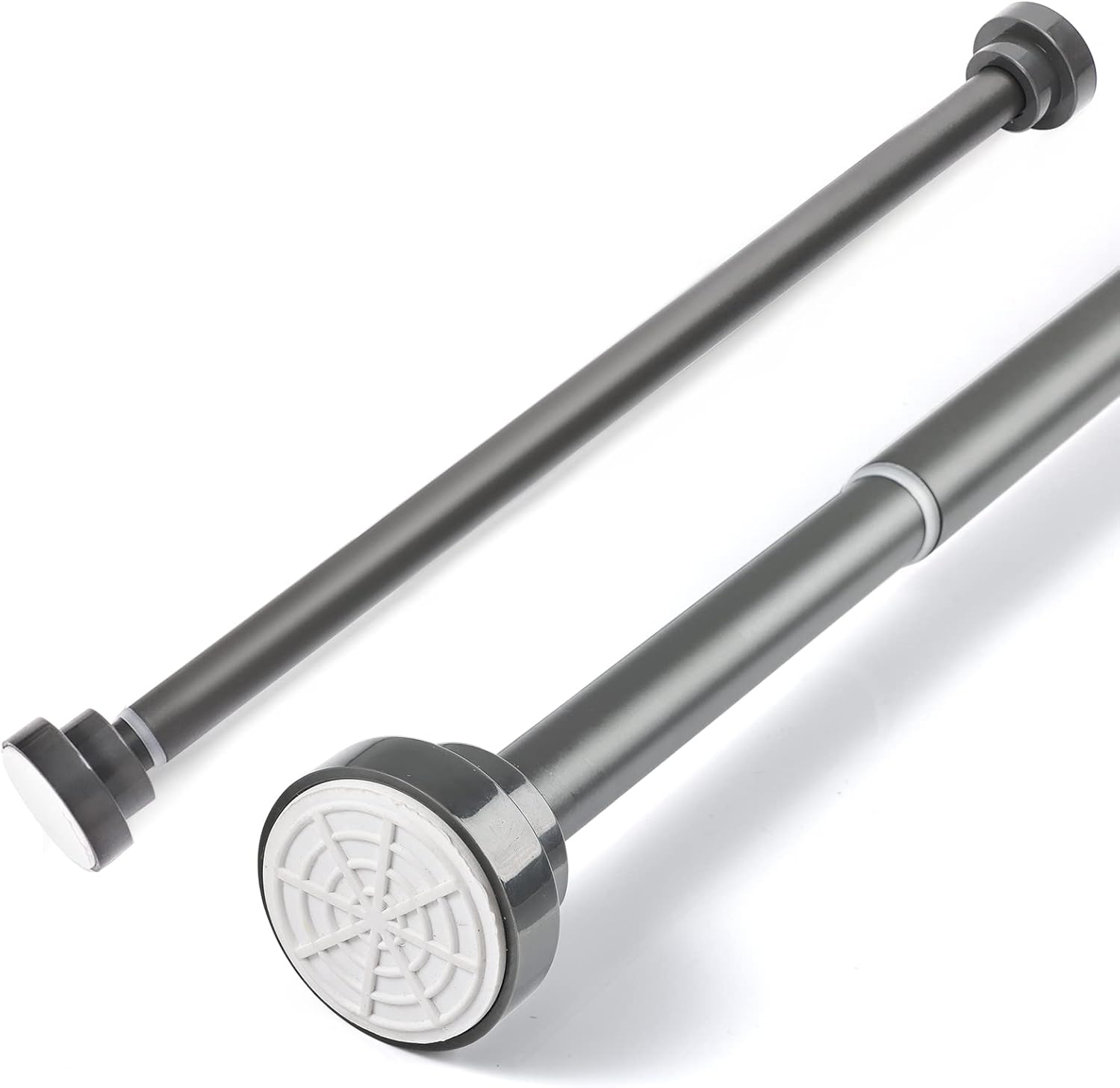 Stainless Steel Extendable Telescopic Curtain Rod, Special Tension Pole for Net...