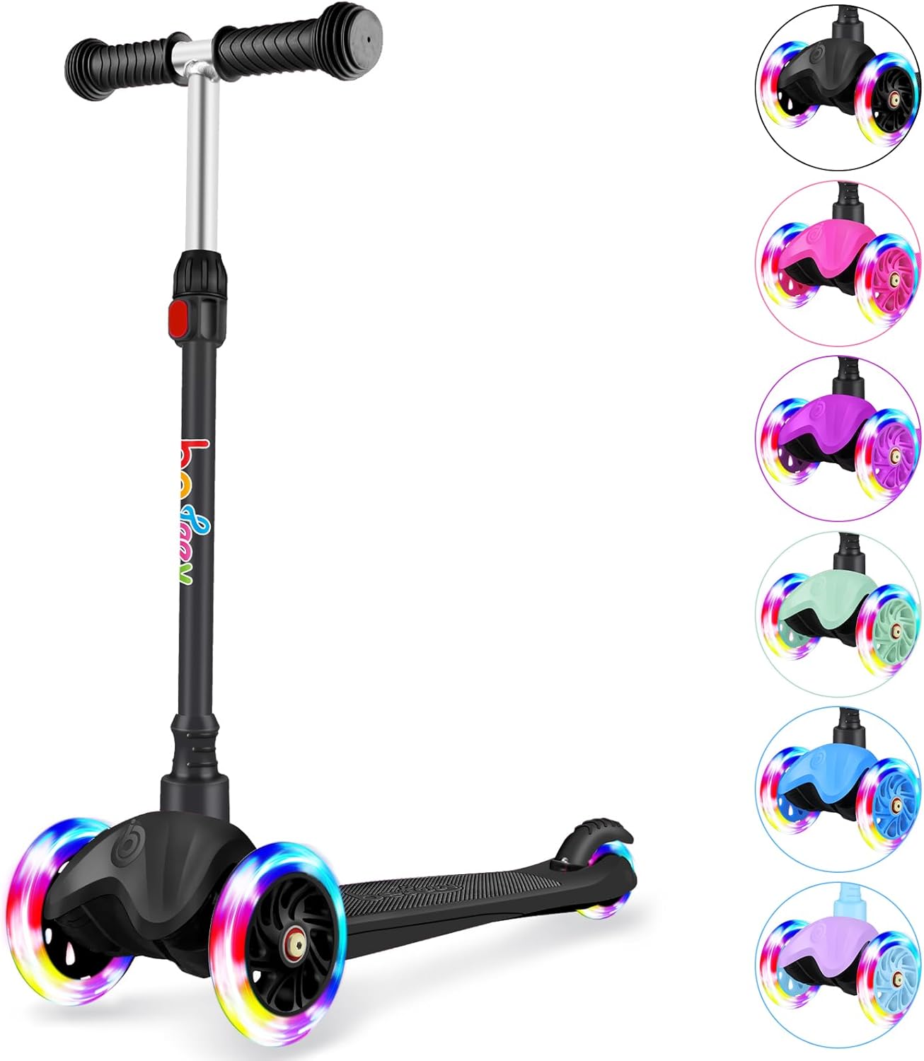 BELEEV Scooter for Kids Age 2-6, 3 Wheel Scooter for Toddlers Girls Boys, Kick S...
