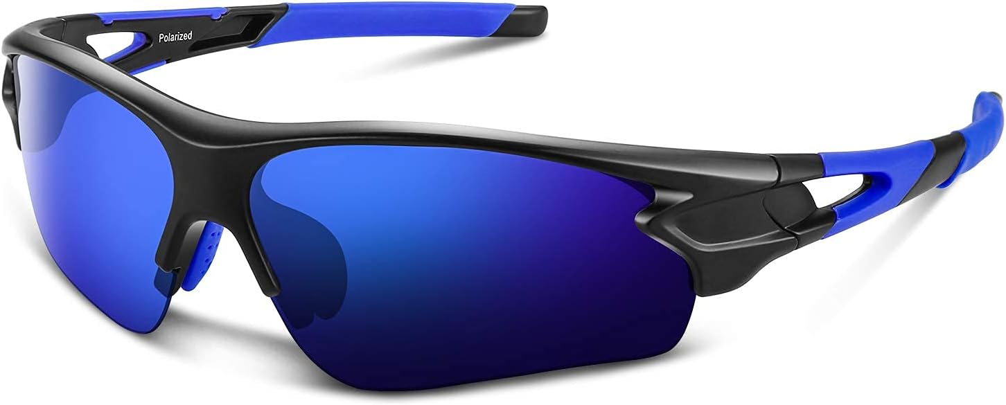 BEACOOL Polarized Sports Sunglasses for Men Women Youth Baseball Cycling Fishing...