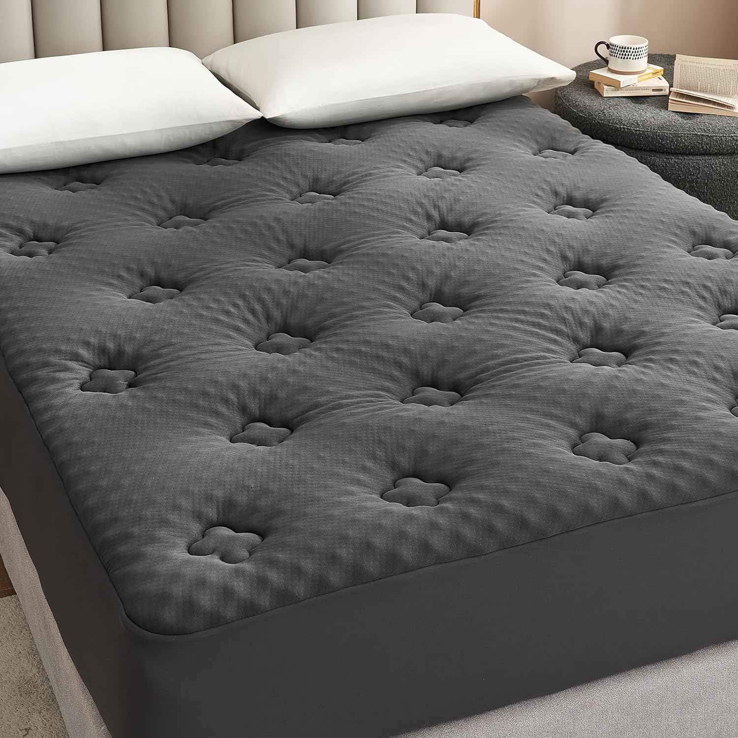 Hansleep Memory Foam Mattress Topper, Special Mattress Cover Pad for Small Doubl...