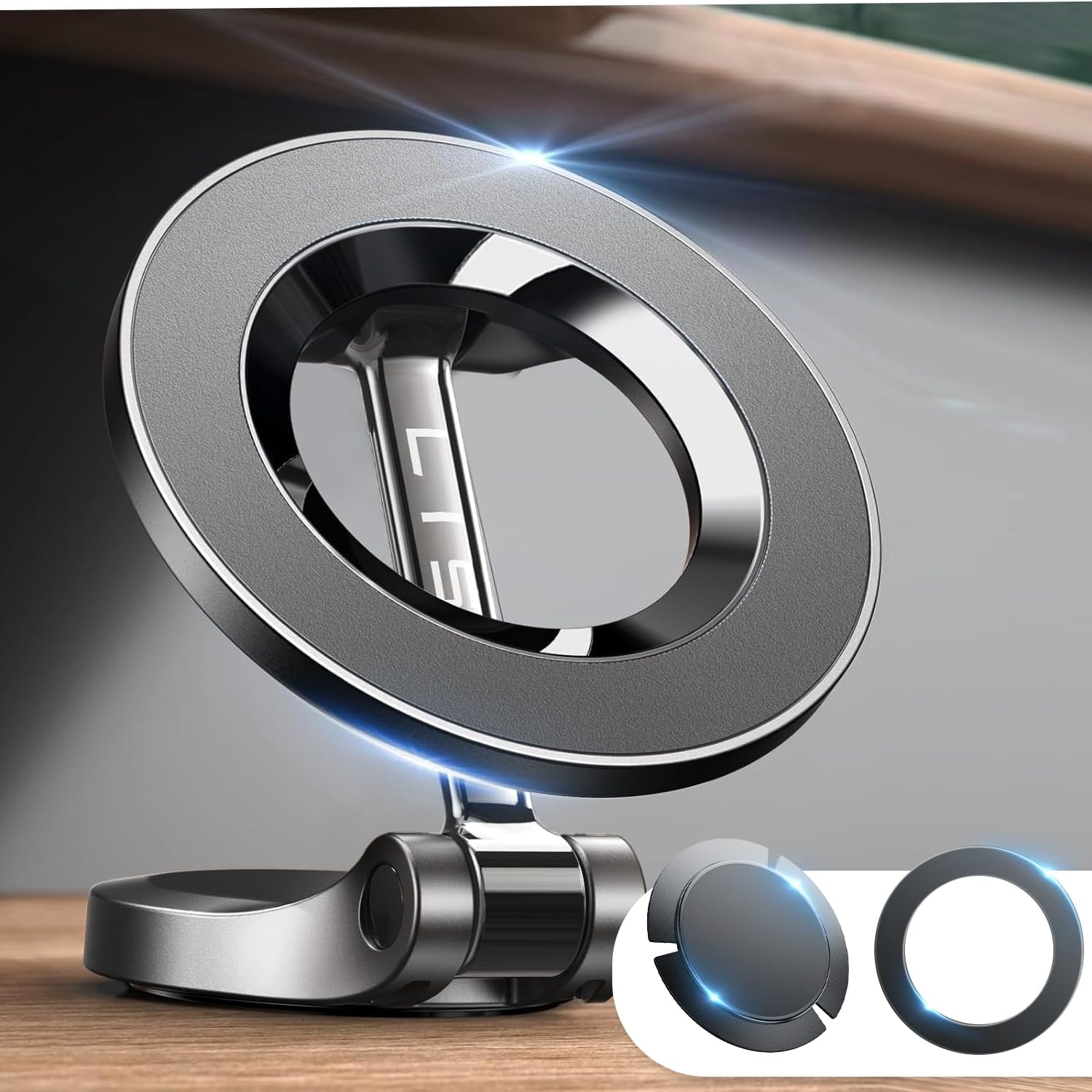 LISEN for Magsafe Car Mount, Ultra Magsafe Car Phone Holder, Universal Magnetic...