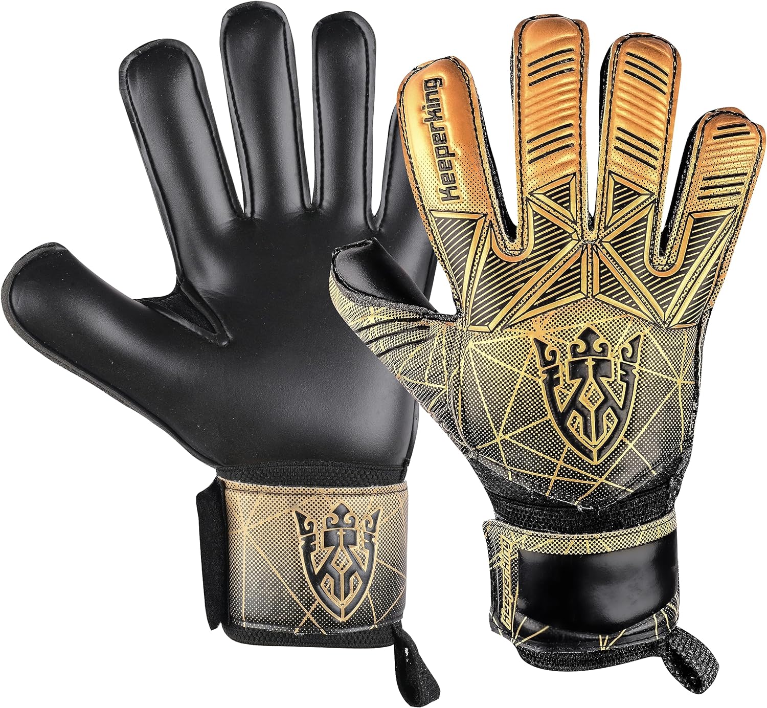 Keeperking Goalkeeper Gloves, Special Goalie Gloves for Kids&Boys&Youth&Adult&Me...