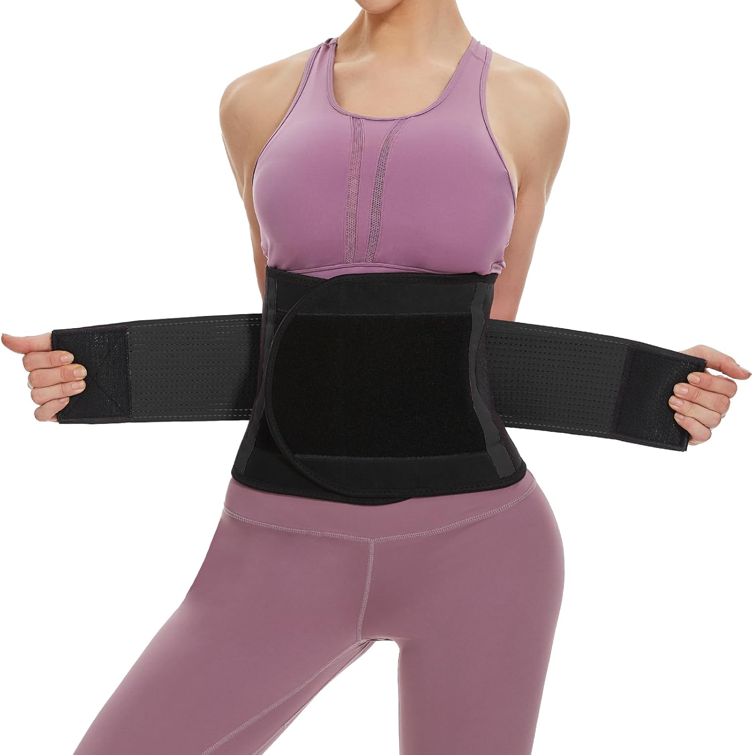 SIHOHAN Waist Trainer Belt Back Brace Cincher Trimmer Waist Trainer Women Body S...