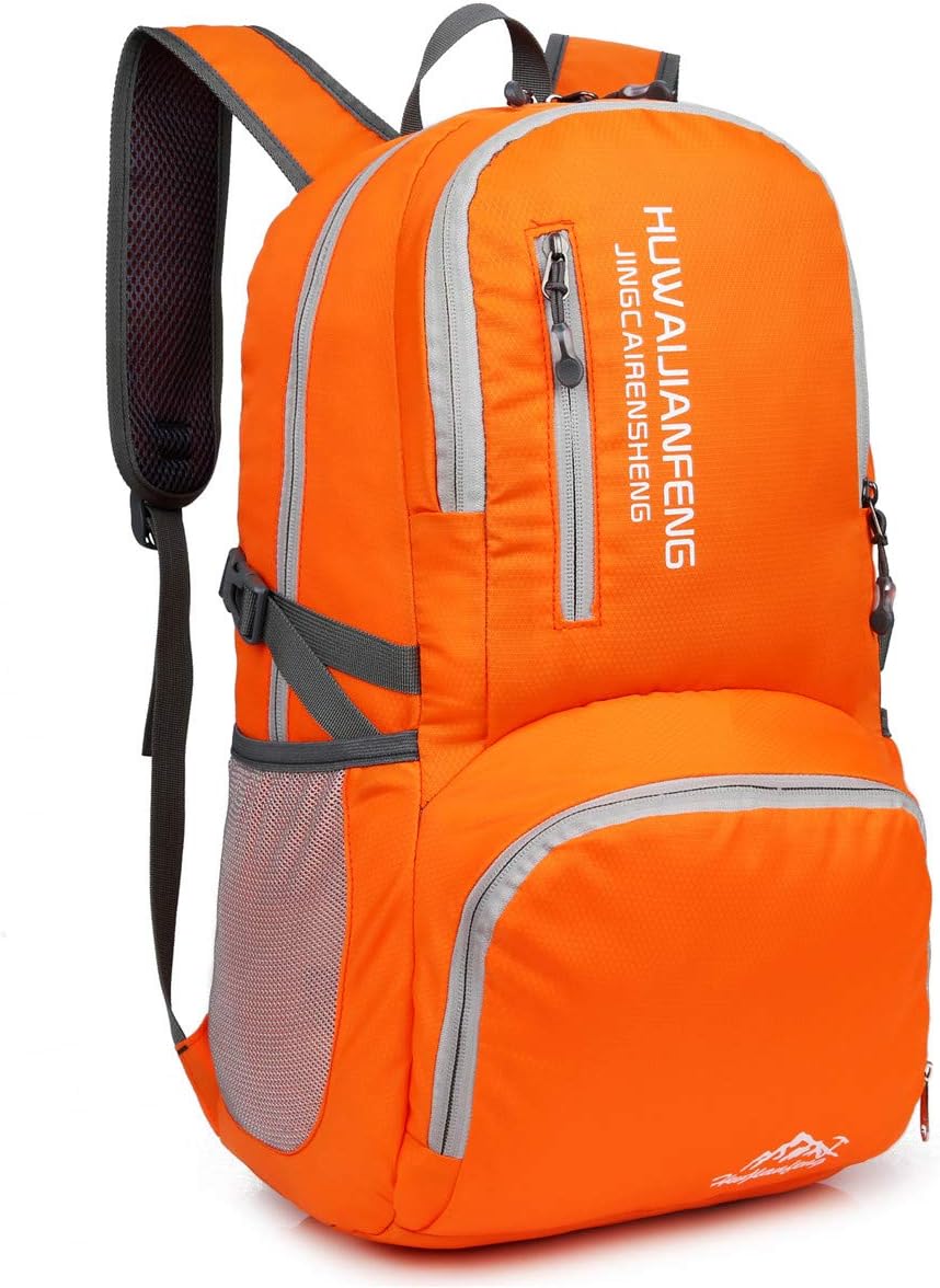 Crenze 35L/45L Lightweight Foldable Backpack Travel Hiking Daypack, Men Women Du...