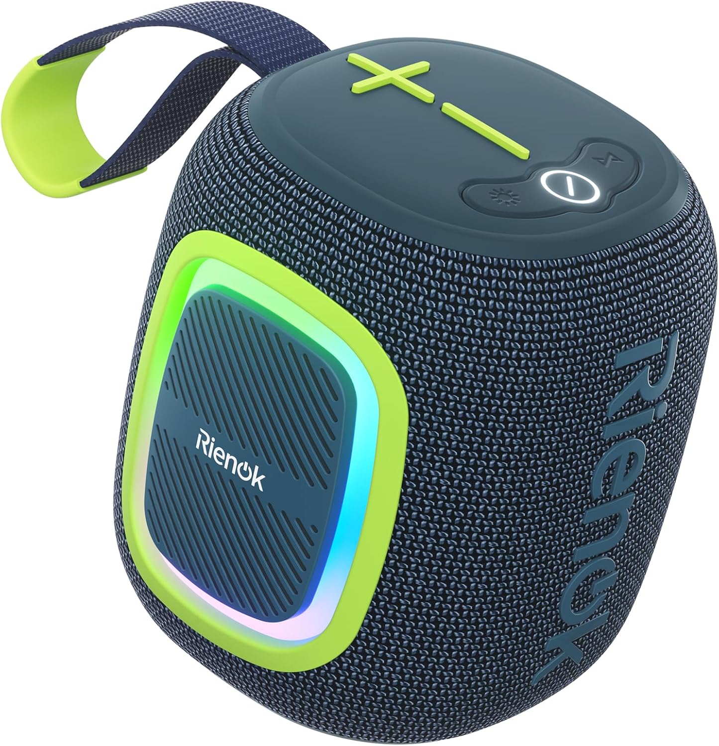RIENOK Bluetooth Speaker, Special Wireless Portable Speaker with Lights, Innovat...