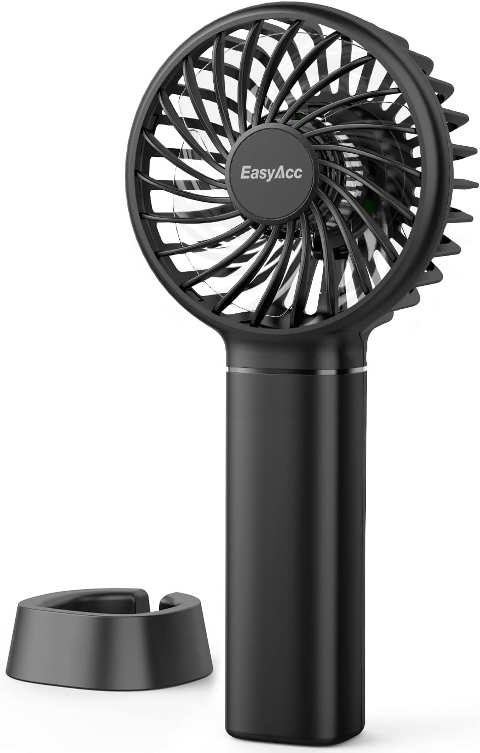EasyAcc Mini Handheld Fan, 5.5-17H Portable Personal Pocket Fan 3 Speeds with La...