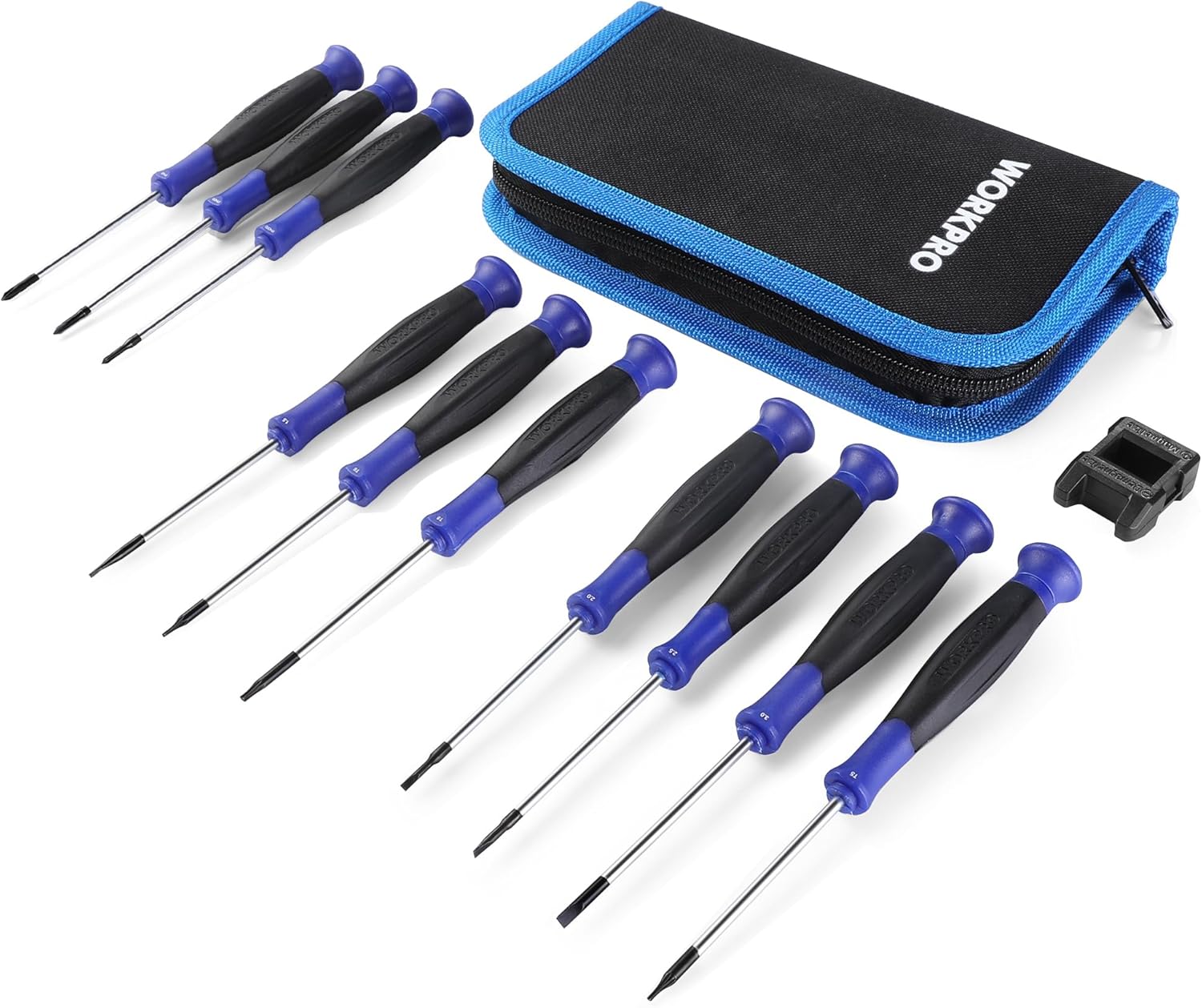 WORKPRO Precision Screwdriver Set, Special 10-Piece Cr-V Steel Small Screwdriver...