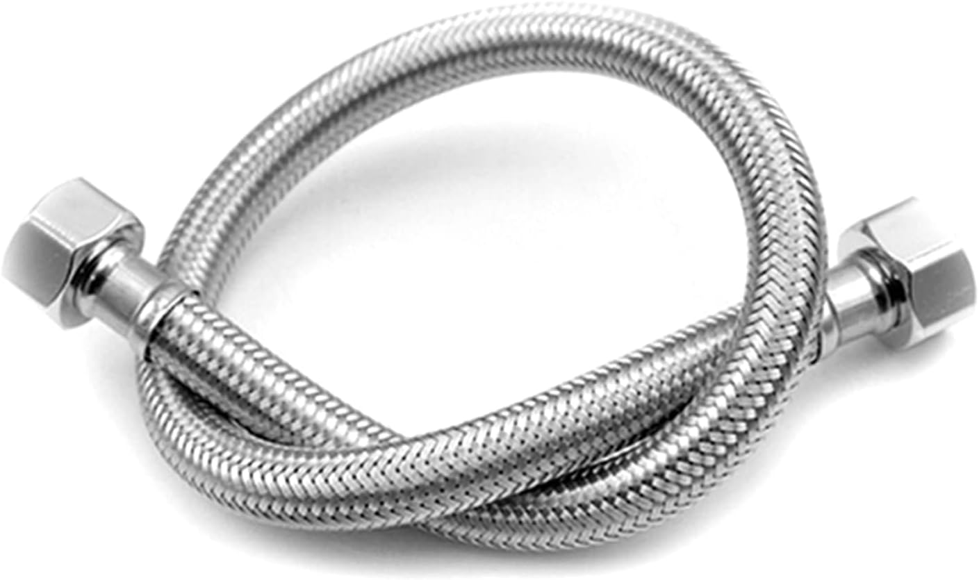 1PCS Flexible Pipes for Bathroom/Kitchen/Toilet Taps British Standard Pipe 1/2"x...