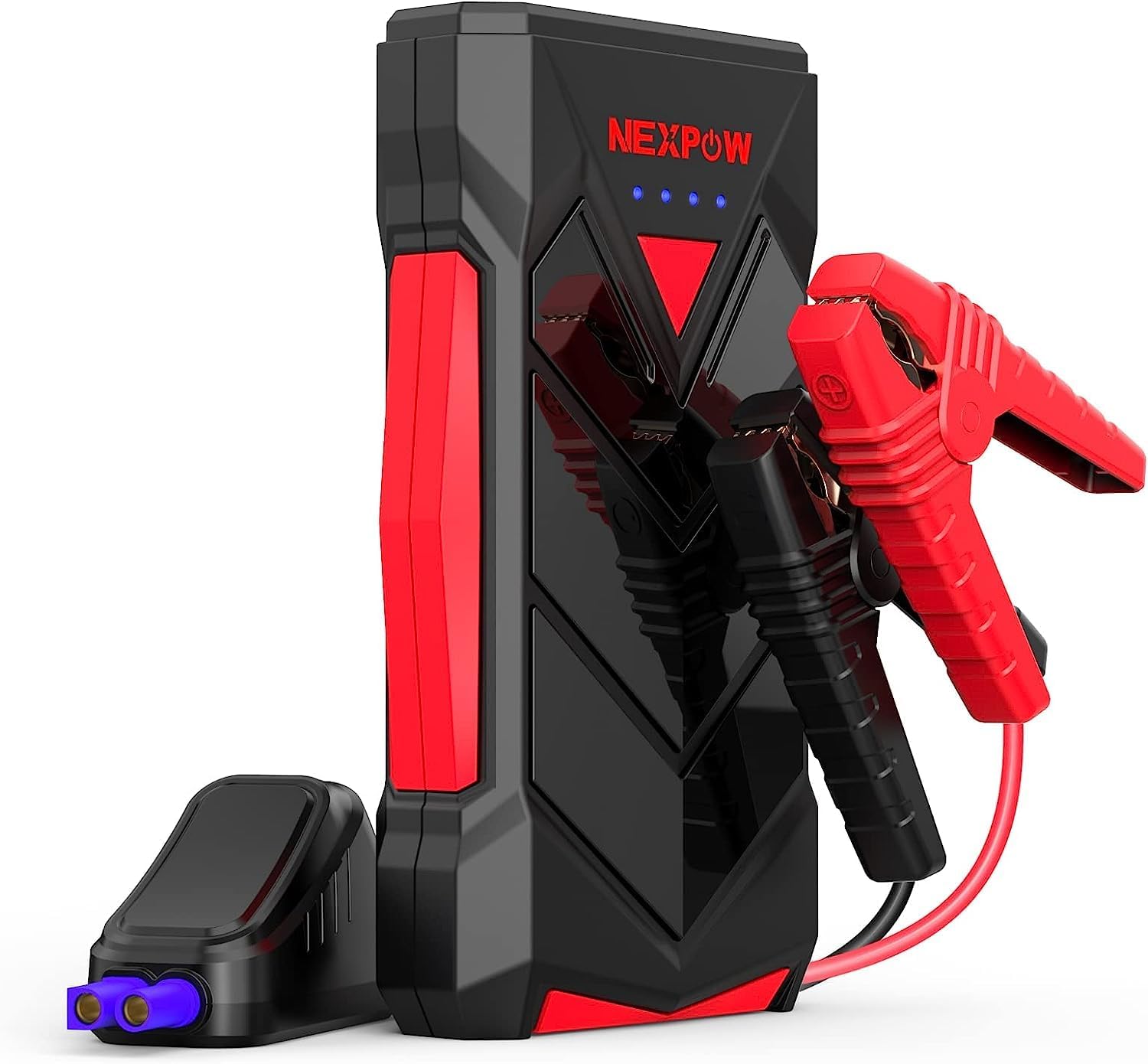 NEXPOW Portable Jump Starter,12V Car Battery Jump Starter Power Pack with USB Qu...
