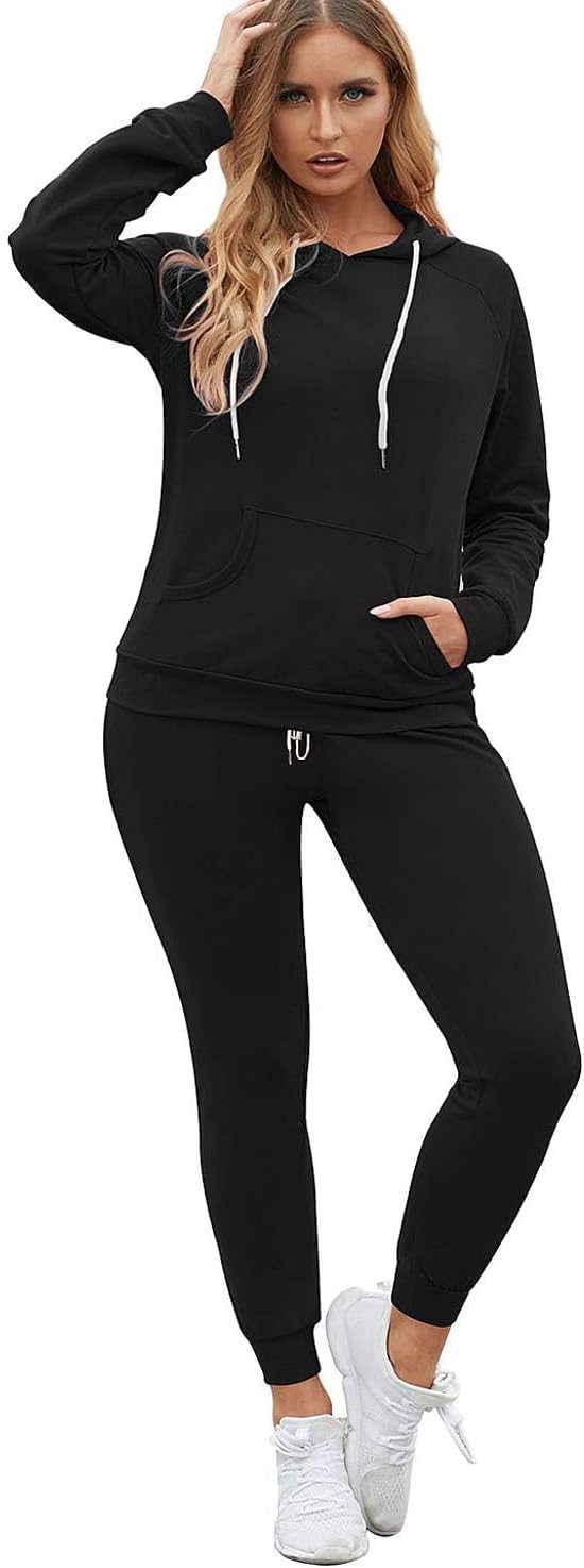 Fixmatti Women Pullover Hoodie, Special Pockets Sweatpants, Innovative Sport Jog...