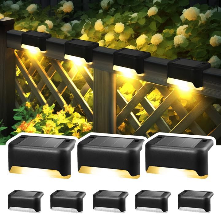 Solpex Solar Deck Lights, Special Solar Step Lights, Innovative Outdoor Solar Fe...