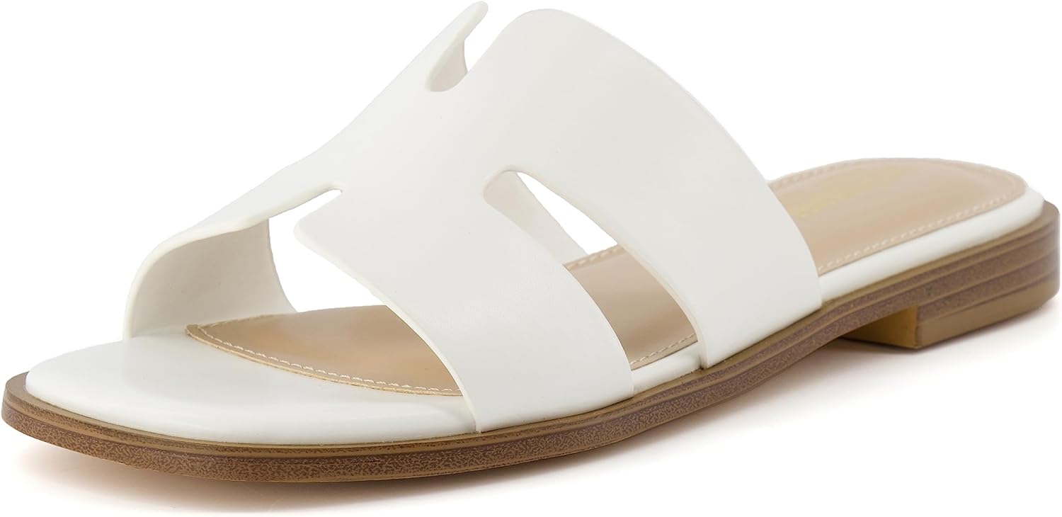 CUSHIONAIRE Women's Voyage Slide Sandal, Special Memory Foam Sandal, Innovative...