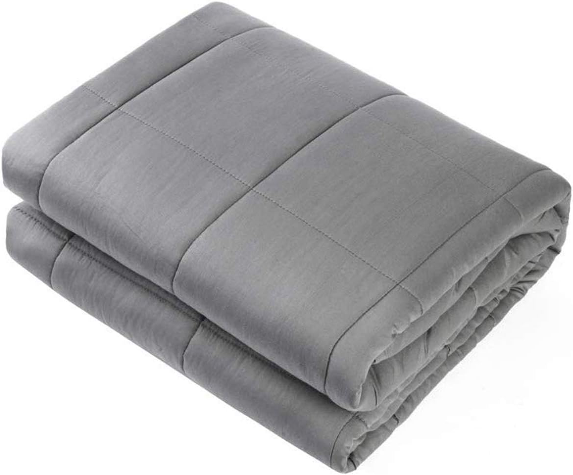 Waowoo Adult Weighted Blanket Queen Size (15lbs 60...