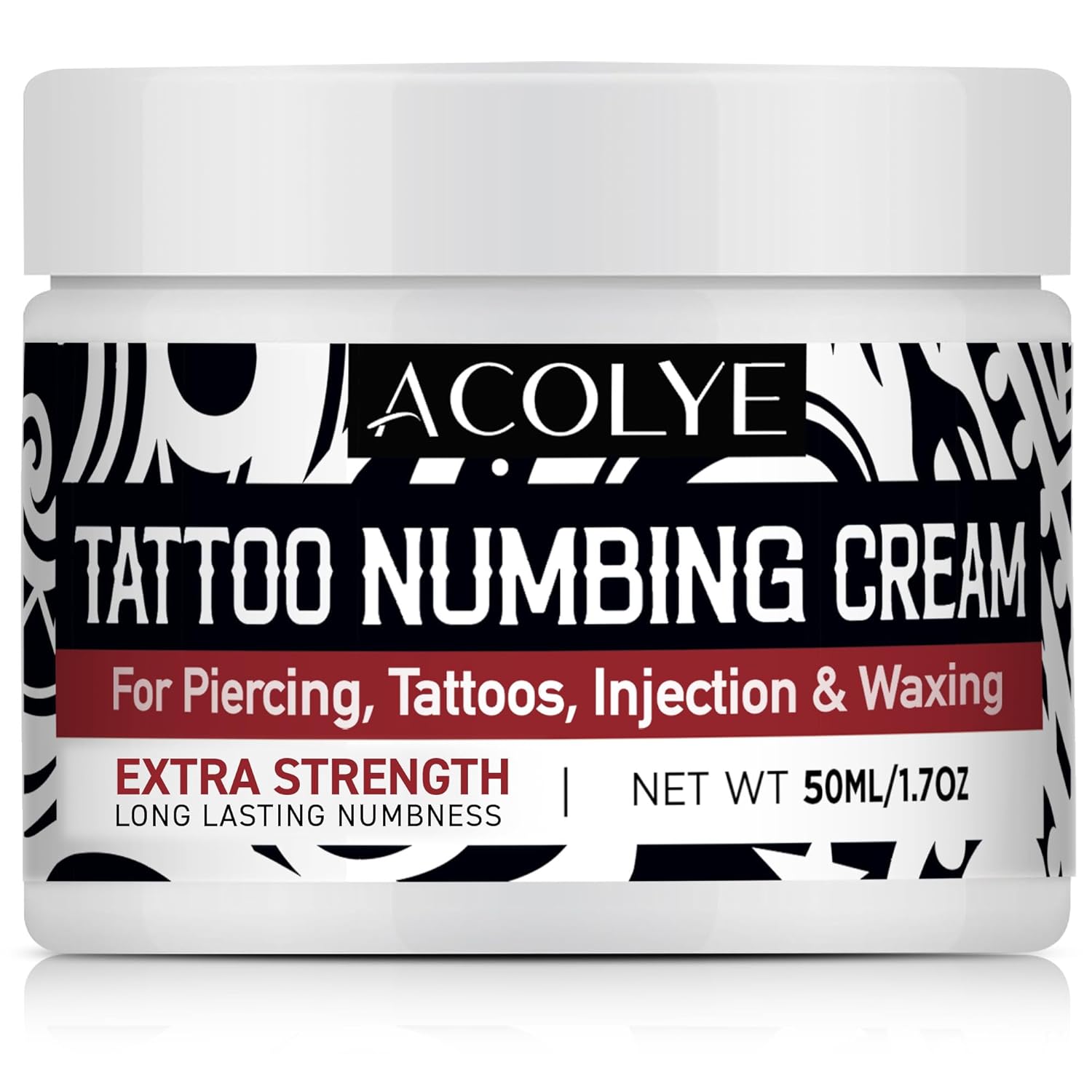 Tattoo Numbing Cream, Special Extra Strength Numbing Cream for Tattoos, High-Qua...
