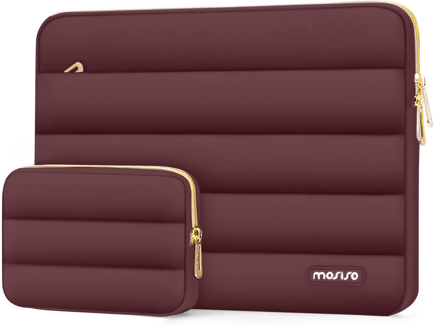 MOSISO Puffy Laptop Sleeve Compatible with MacBook Air/Pro, 13-13.3 inch Noteboo...