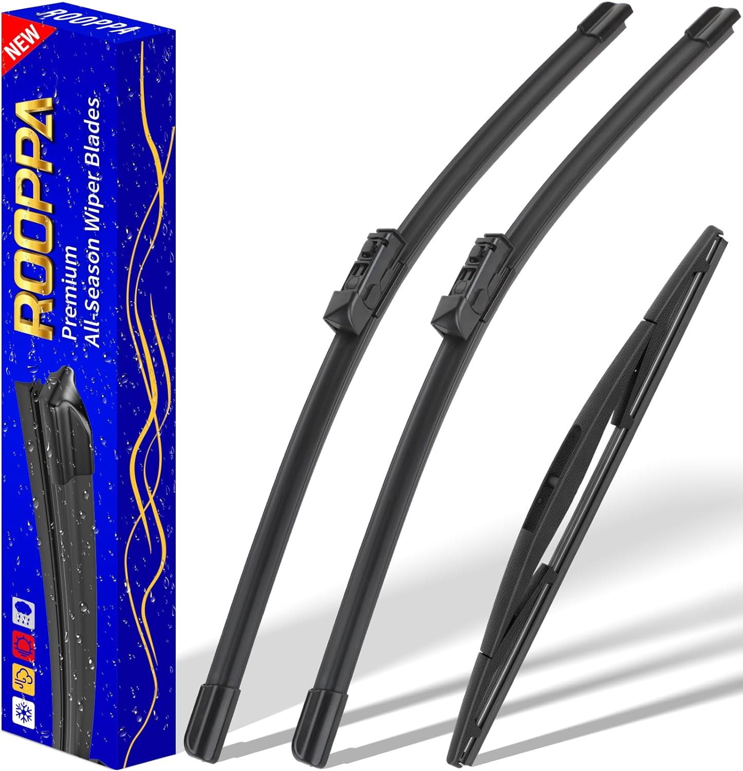 3 wipers Replacement for 2019-2023 2024 Subaru Forester, Windshield Wiper Blades...