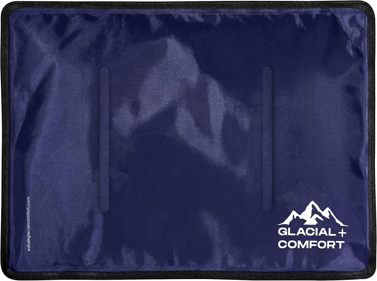 Glacial Comfort Gel Ice Pack for Injuries Reusable - (15" x 11") Cold Pads for B...