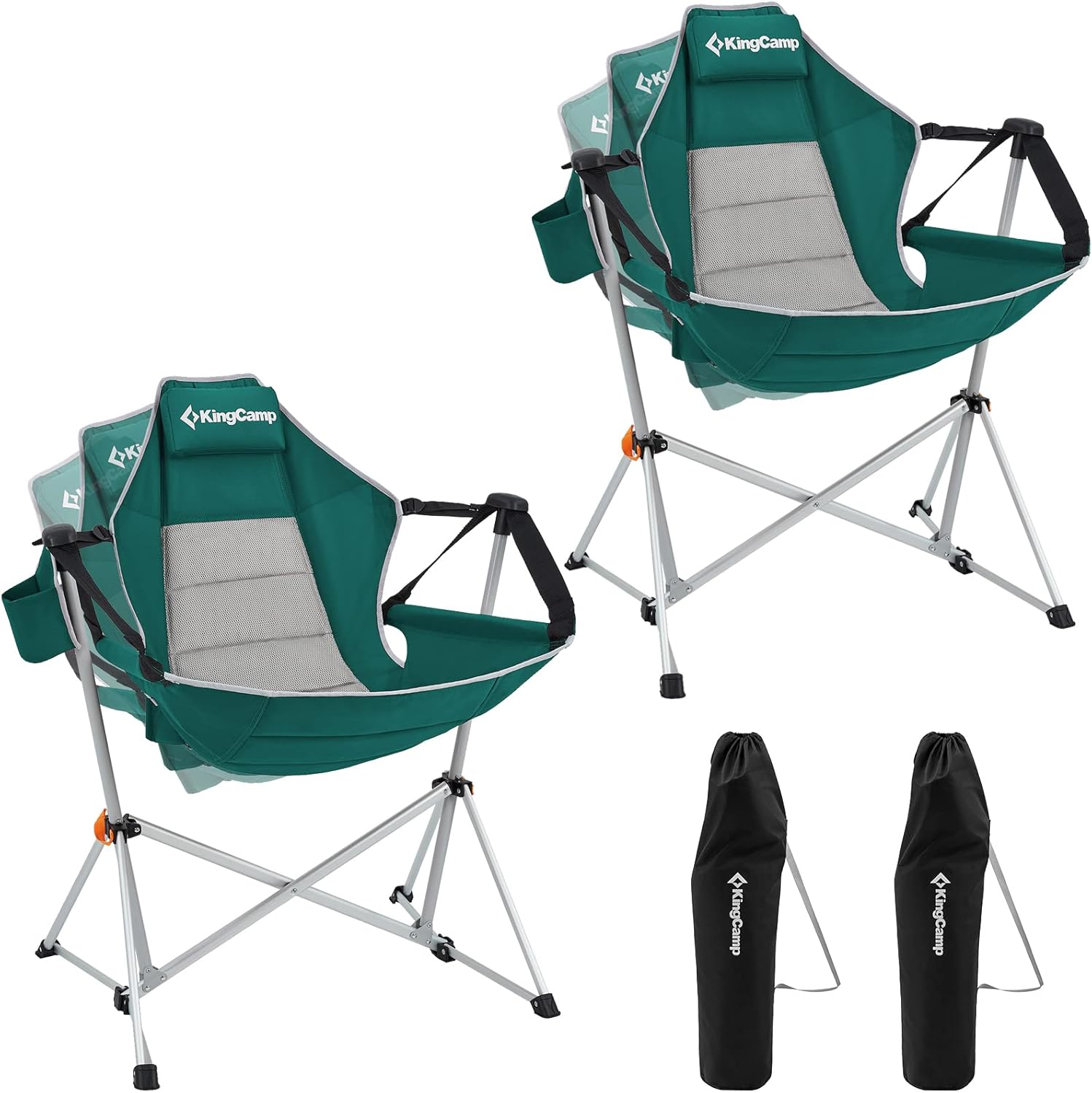 KingCamp Hammock Camping Chair, Aluminum Alloy Adj...